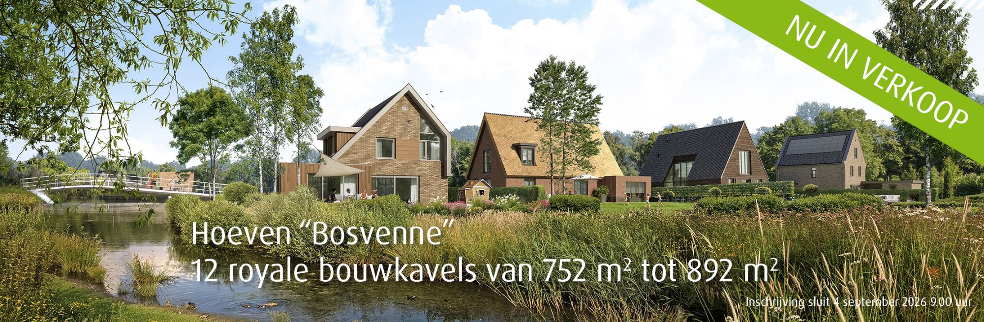 ruimte voor bouwkavels in Brabant