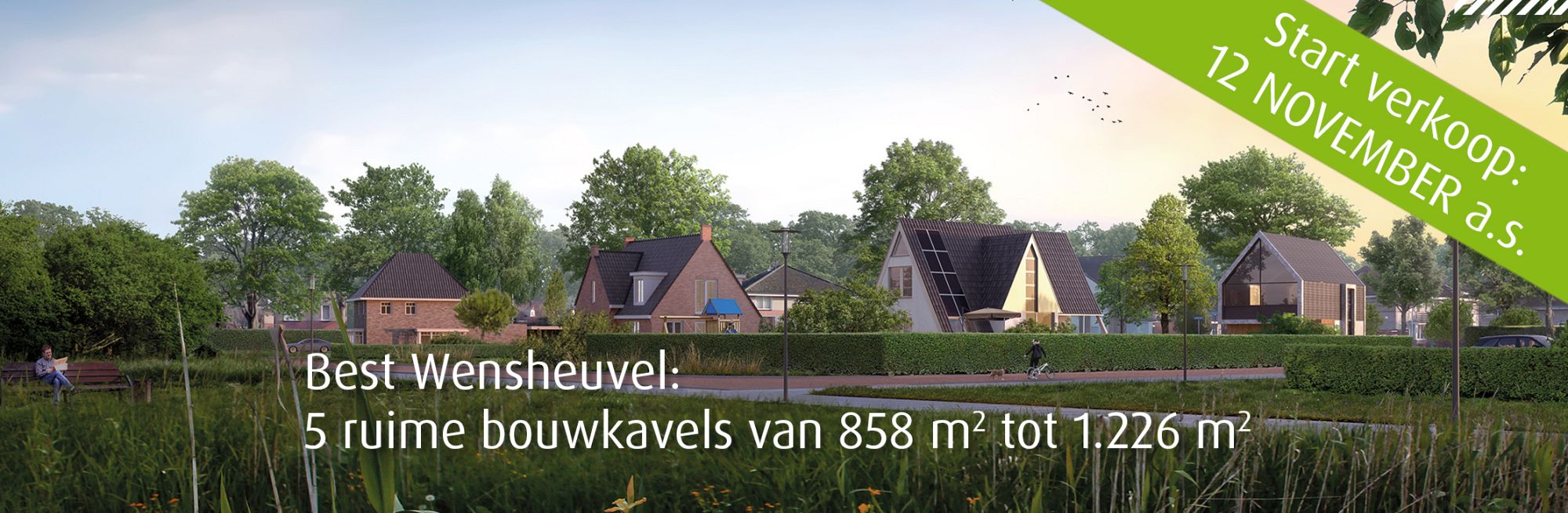 ruimte voor bouwkavels in Brabant
