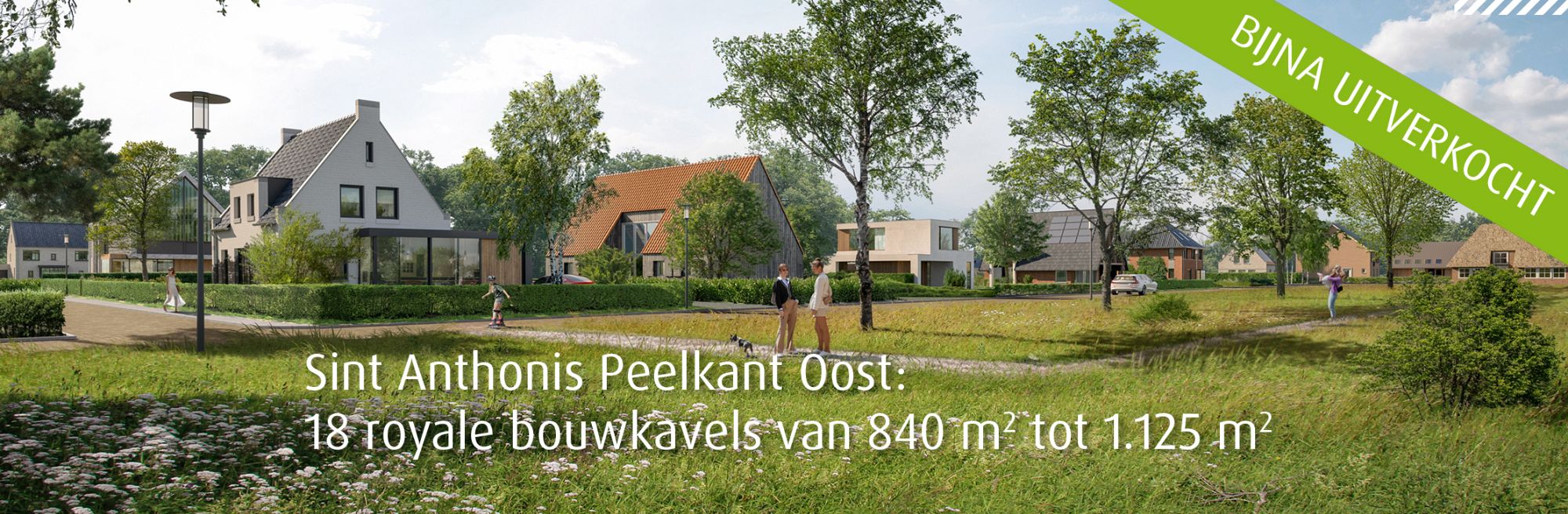 ruimte voor bouwkavels in Brabant