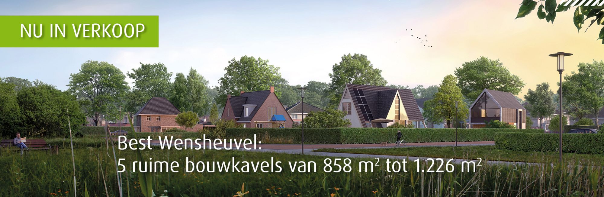 ruimte voor bouwkavels in Brabant